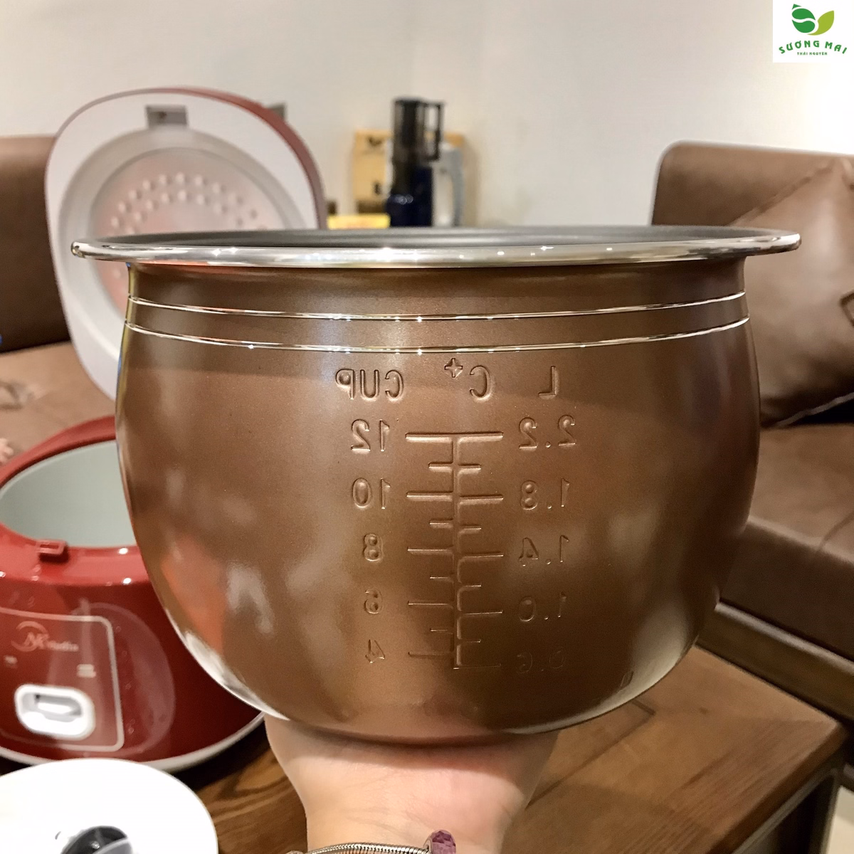 Nồi Cơm Điện Tử 1,8L Chính Hãng, Lòng Nồi Siêu Bền - Nk Media - Ảnh 5