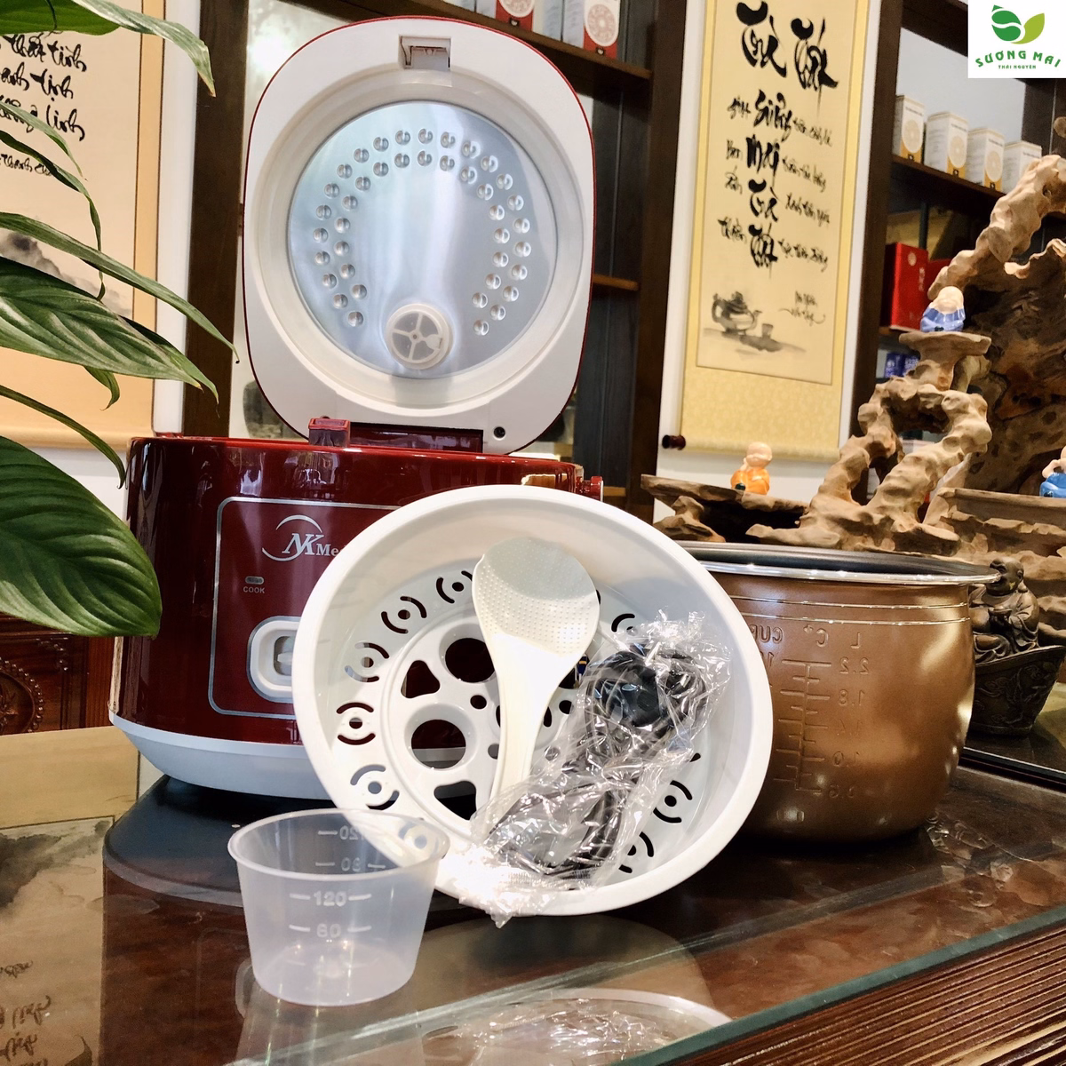 Nồi Cơm Điện Tử 1,8L Chính Hãng, Lòng Nồi Siêu Bền - Nk Media - Ảnh 3