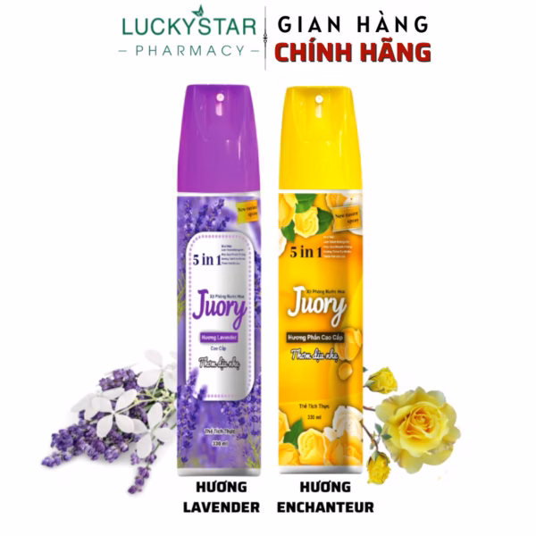 Xịt Phòng Nước Hoa Juory 5In1 330Ml - Lucky Star - Ảnh 3