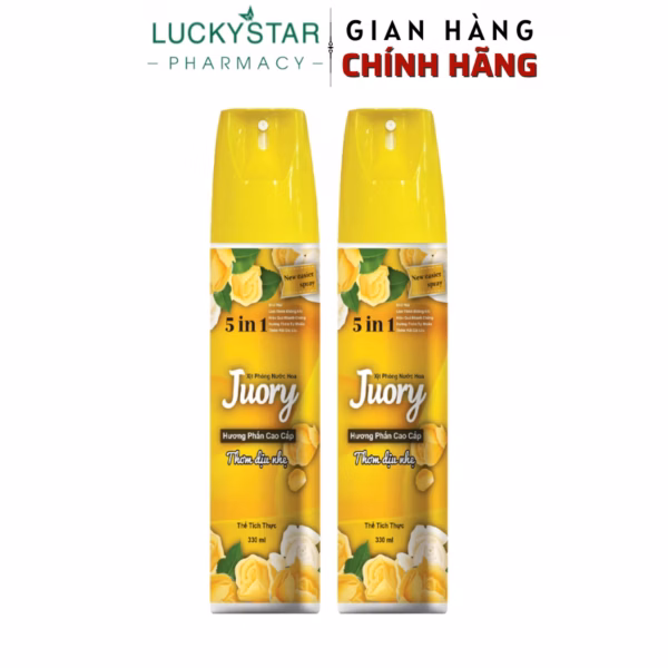 Xịt Phòng Nước Hoa Juory 5In1 330Ml - Lucky Star - Ảnh 8