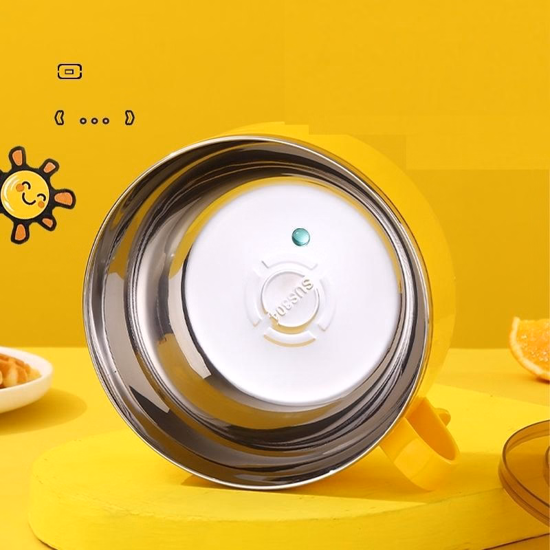 Ca Mì Inox Có Nắp Chống Đổ Màu Ngẫu Nhiên - Su - Ảnh 5