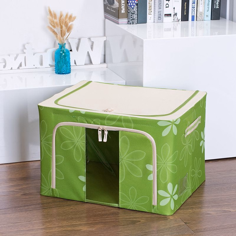 Hộp Đựng Quần Áo Chăn Màn Khung Thép Cao Cấp - Su - Ảnh 8