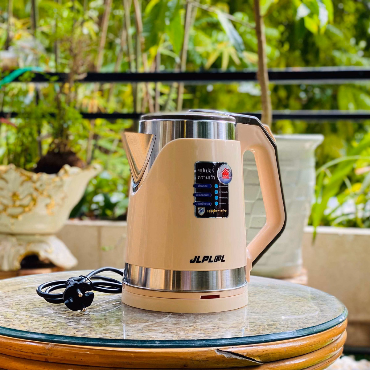 Ấm Siêu Tốc 1.8L Công Suất 1500W Cách Nhiệt - Jiplai - Ảnh 7