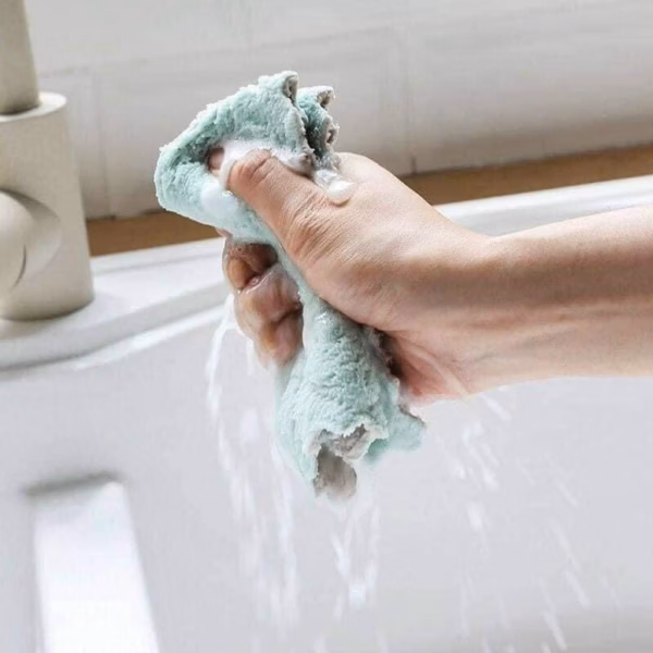 Khăn Lau Bếp Đa Năng 2 Mặt - Su - Ảnh 4