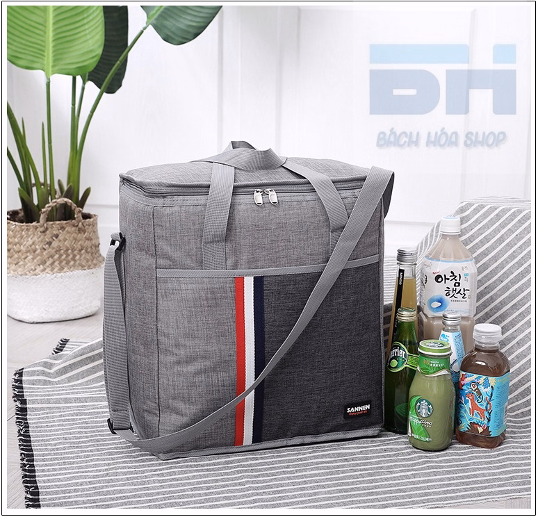 Túi Đựng Cơm Giữ Nhiệt, Túi Đựng Bình Sữa, Dã Ngoại - Sannea - Ảnh 3