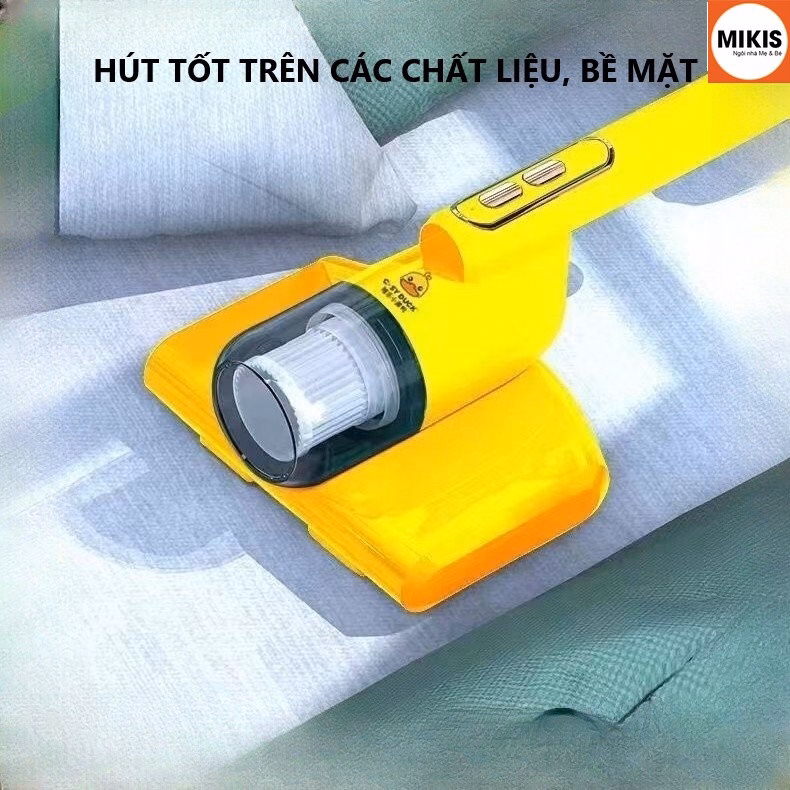 Máy Hút Bụi Cầm Tay Diệt Khuẩn 99% Bằng Uv Yellow Duck - Kula Duck - Ảnh 3