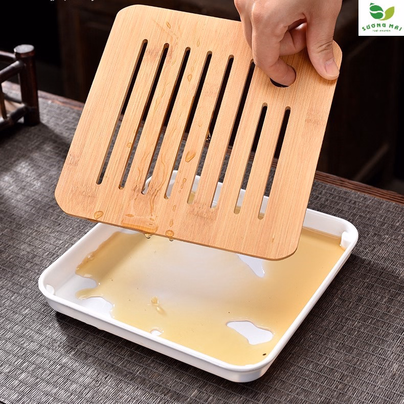 Bộ Ấm Chén Du Lịch Tử Sa 12 Món - Sương Mai - Ảnh 6