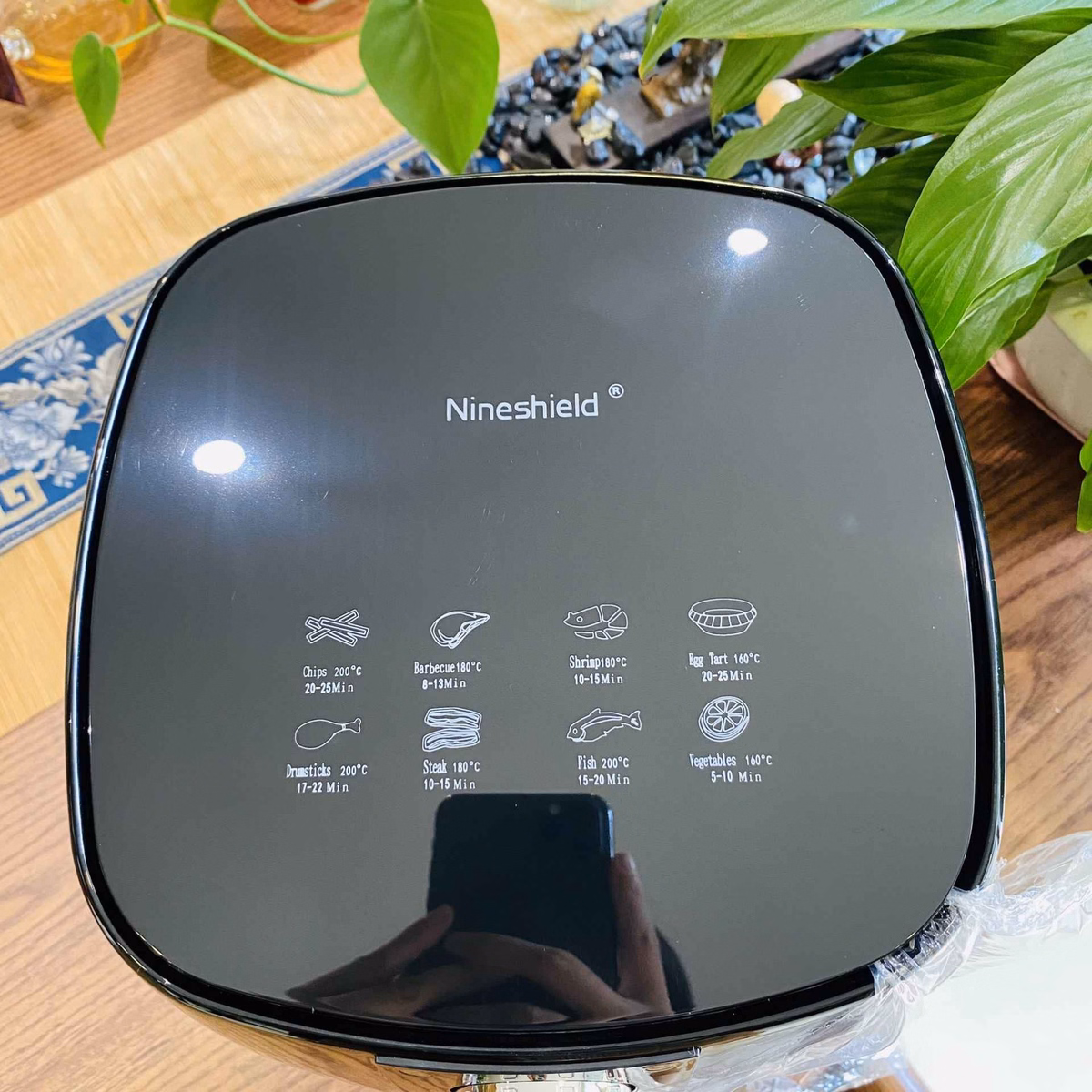 Nồi Chiên Không Dầu Dung Tích 7 Lít, Công Suất 1500W - Nineshield - Ảnh 11