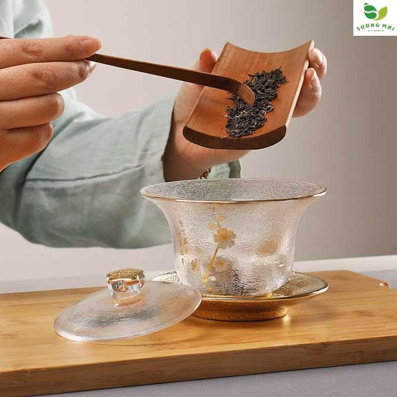 Chén Khải Cây Trúc Và Hoa Đào 200Ml - Sương Mai - Ảnh 3