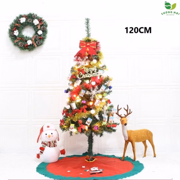 Cây Thông Noel Đầy Đủ Phụ Kiện 60 & 120Cm - Sương Mai - Ảnh 3