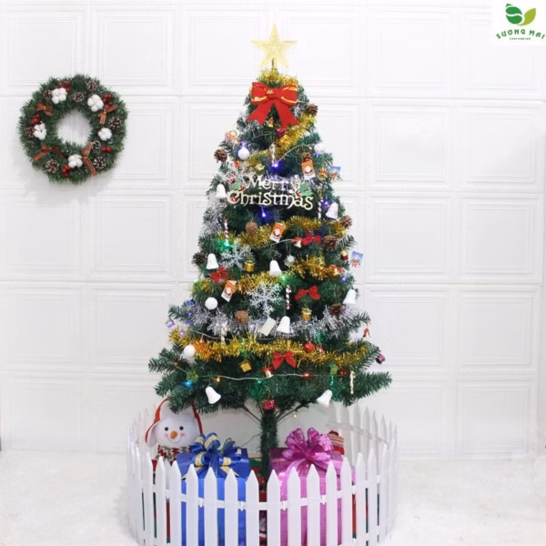 Cây Thông Noel Đầy Đủ Phụ Kiện 60 & 120Cm - Sương Mai - Ảnh 6