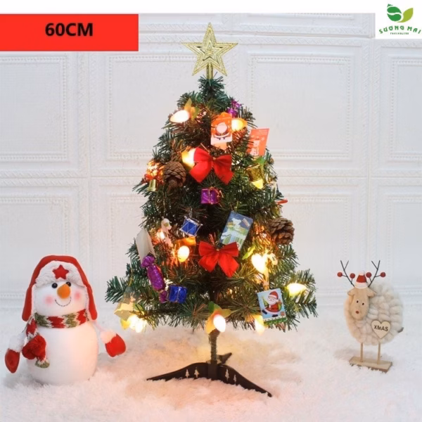 Cây Thông Noel Đầy Đủ Phụ Kiện 60 & 120Cm - Sương Mai - Ảnh 7