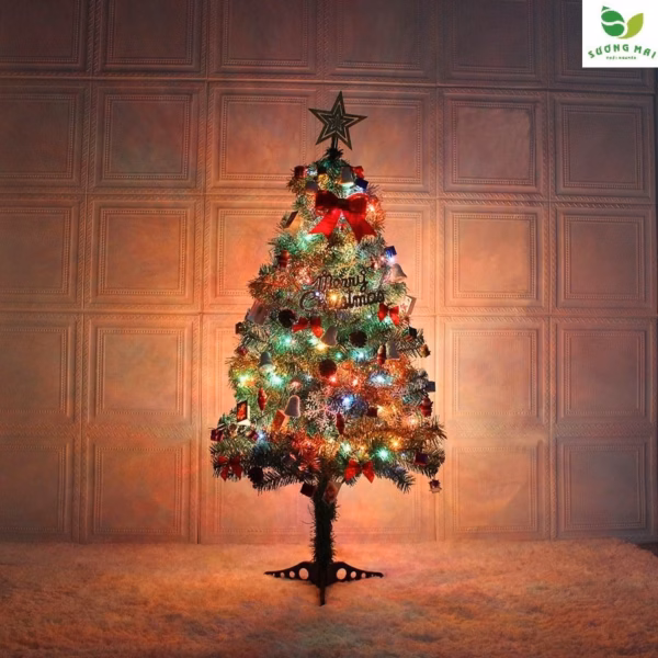 Cây Thông Noel Đầy Đủ Phụ Kiện Cao 90 & 150Cm - 180Cm- Sương Mai - Ảnh 8