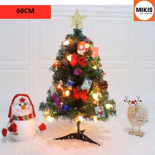 Cây Thông Noel Đầy Đủ Phụ Kiện 60 Và 120Cm - Sương Mai - Ảnh 4