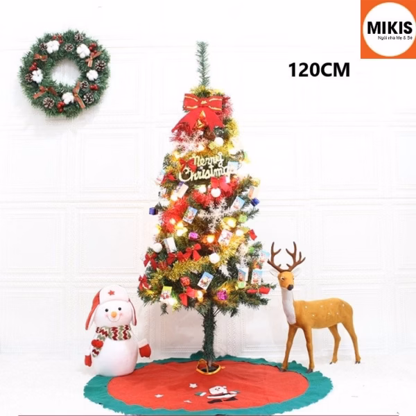 Cây Thông Noel Đầy Đủ Phụ Kiện 60 Và 120Cm - Sương Mai - Ảnh 7