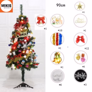 Cây Thông Noel Đầy Đủ Phụ Kiện Cao 90 Và 150Cm - Sương Mai