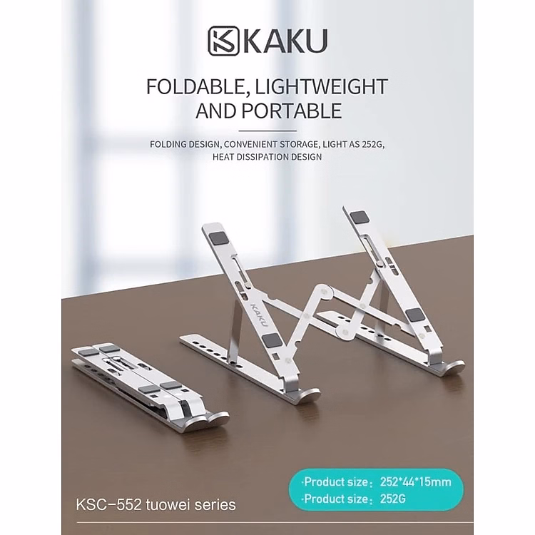 Giá Đỡ Đa Năng Dành Cho Laptop, Macbook , Ipad - Kaku - Ảnh 4