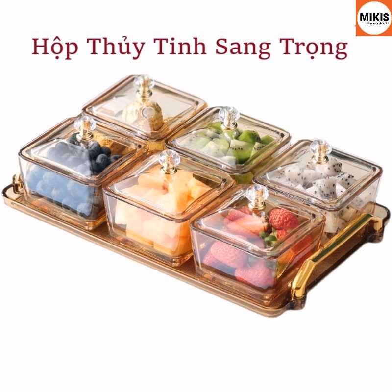 Hộp Mứt Thủy Tinh - Sương Mai
