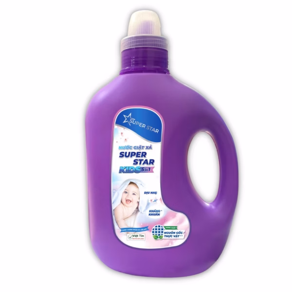 Nước Giặt Xả Kids 5In1 2Kg - Super Star - Ảnh 3