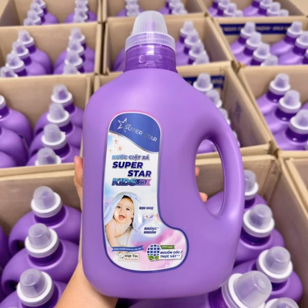Nước Giặt Xả Kids 5In1 2Kg - Super Star - Ảnh 4