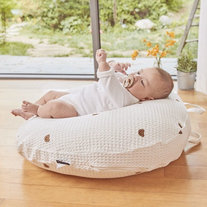 Gối Chống Trào Airmesh Gỗ Sồi - Rototo Bebe - Ảnh 4