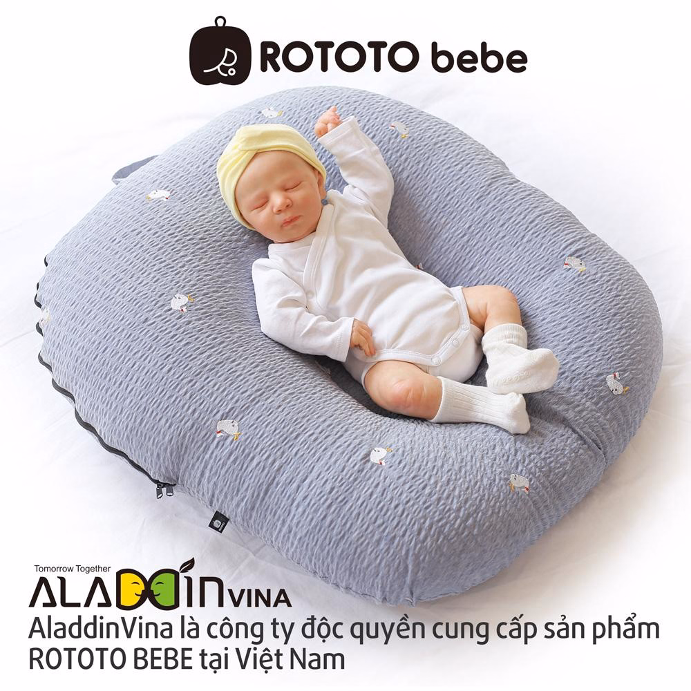 Gối Chống Trào Ngược Chữ C - Rototo Bebe - Ảnh 59