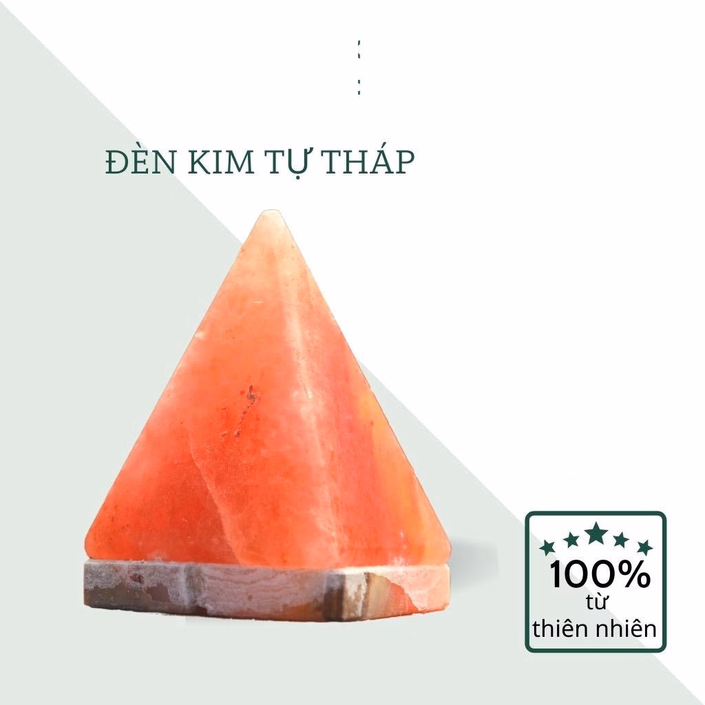 Đèn Đá Muối Kim Tự Tháp - Hima`S Pharmaceutical