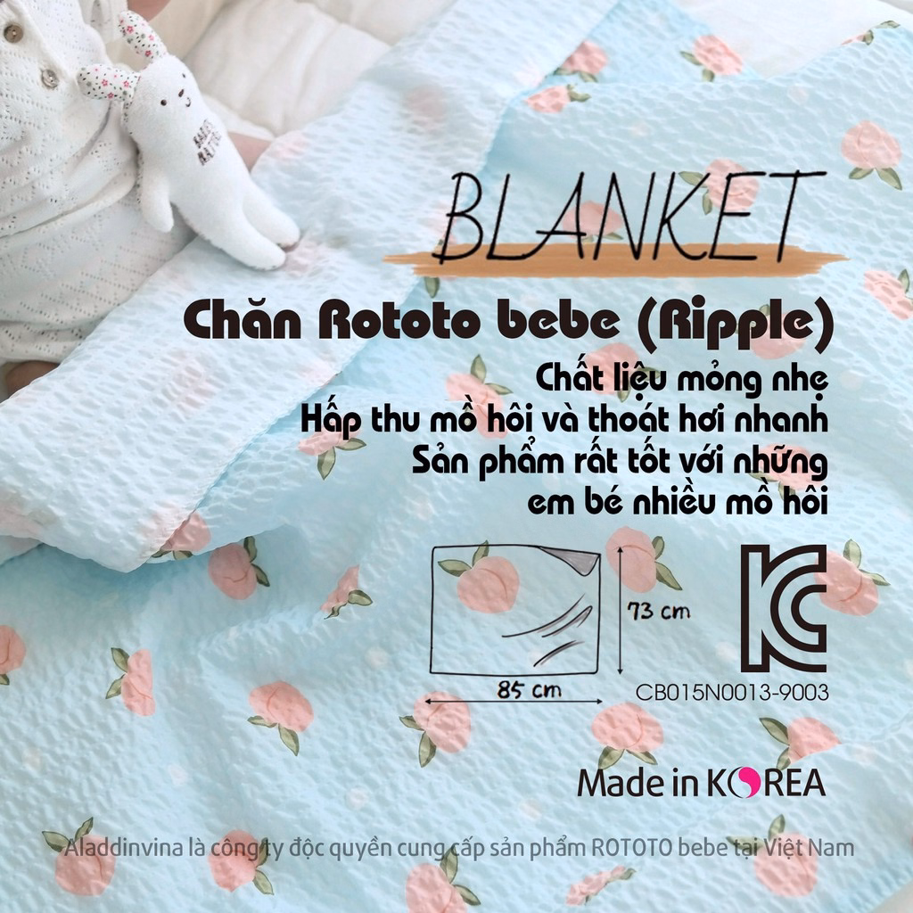 Chăn Đắp - Rototo Bebe - Ảnh 8