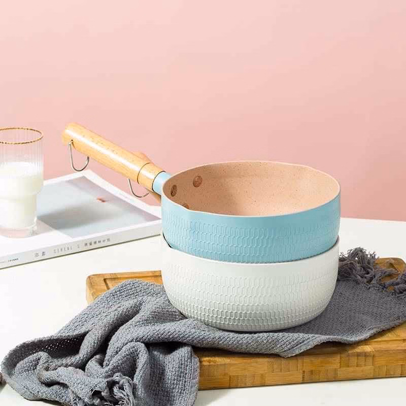 Chảo Đá Chống Dính Sâu Lòng 18Cm, Chảo Chiên, Xào, Nấu Đa Năng - Su - Ảnh 10