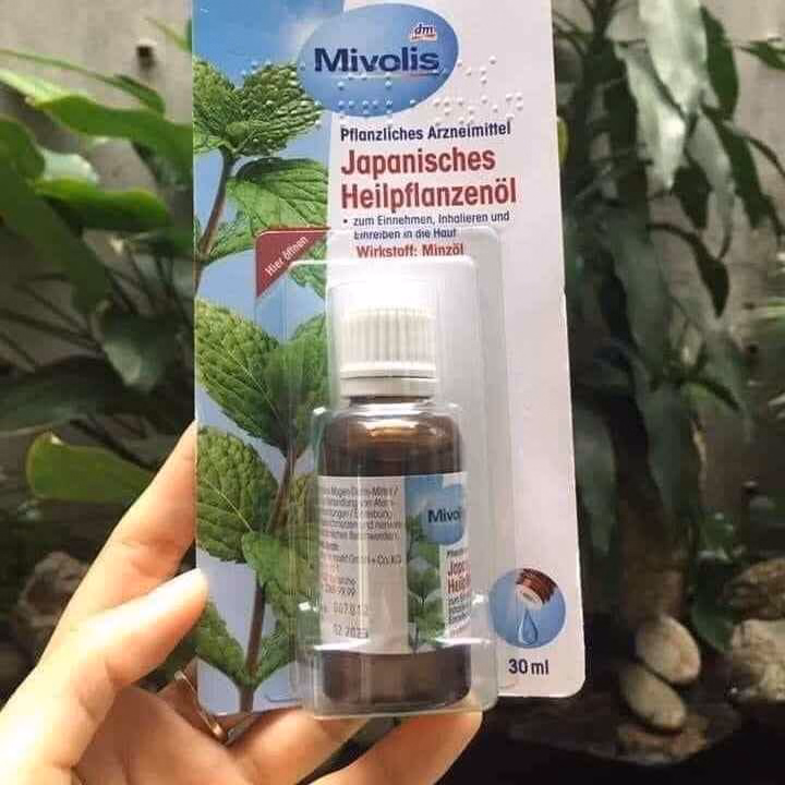 Tinh Dầu Bạc Hà Japanisches Heilpflanzenol Đức 30Ml - Mivolis - Ảnh 5