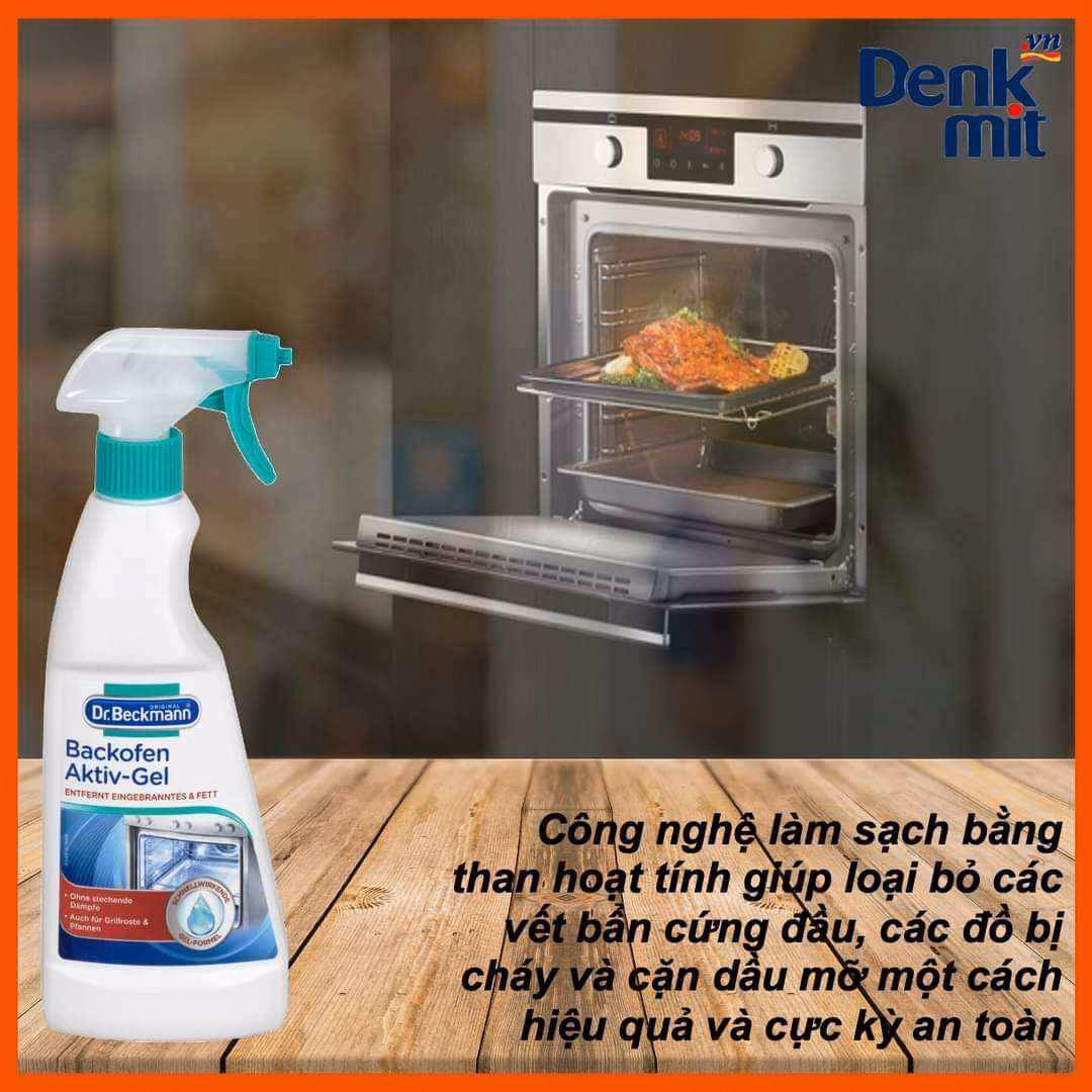 Dung Dịch Vệ Sinh Lò Vi Sóng, Lò Nướng, Nồi Chiên Không Dầu 375Ml - Dr.Beckman - Ảnh 3