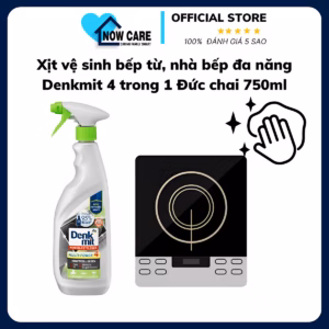 Xịt Vệ Sinh Bếp Từ, Nhà Bếp Đa Năng 4 Trong 1 Đức 750Ml - Denkmit