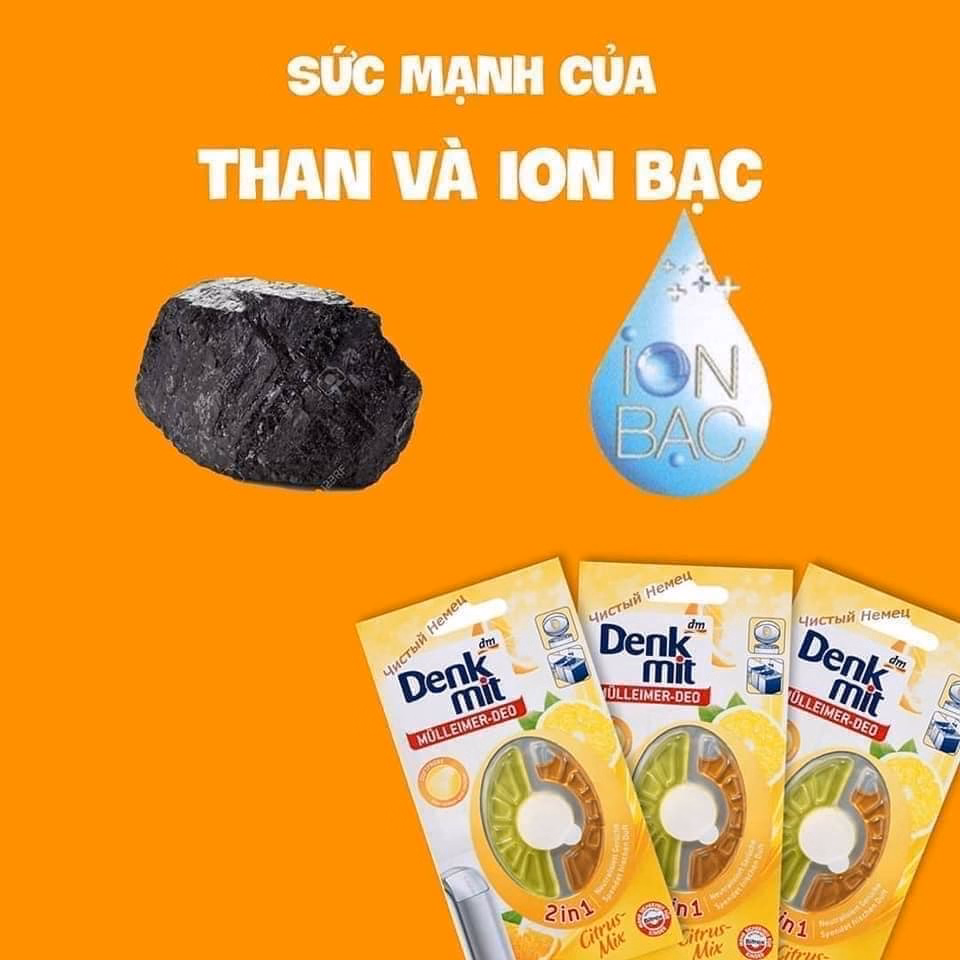 Miếng Dán Khử Mùi Hôi Thùng Rác Đức - Denkmit - Ảnh 3