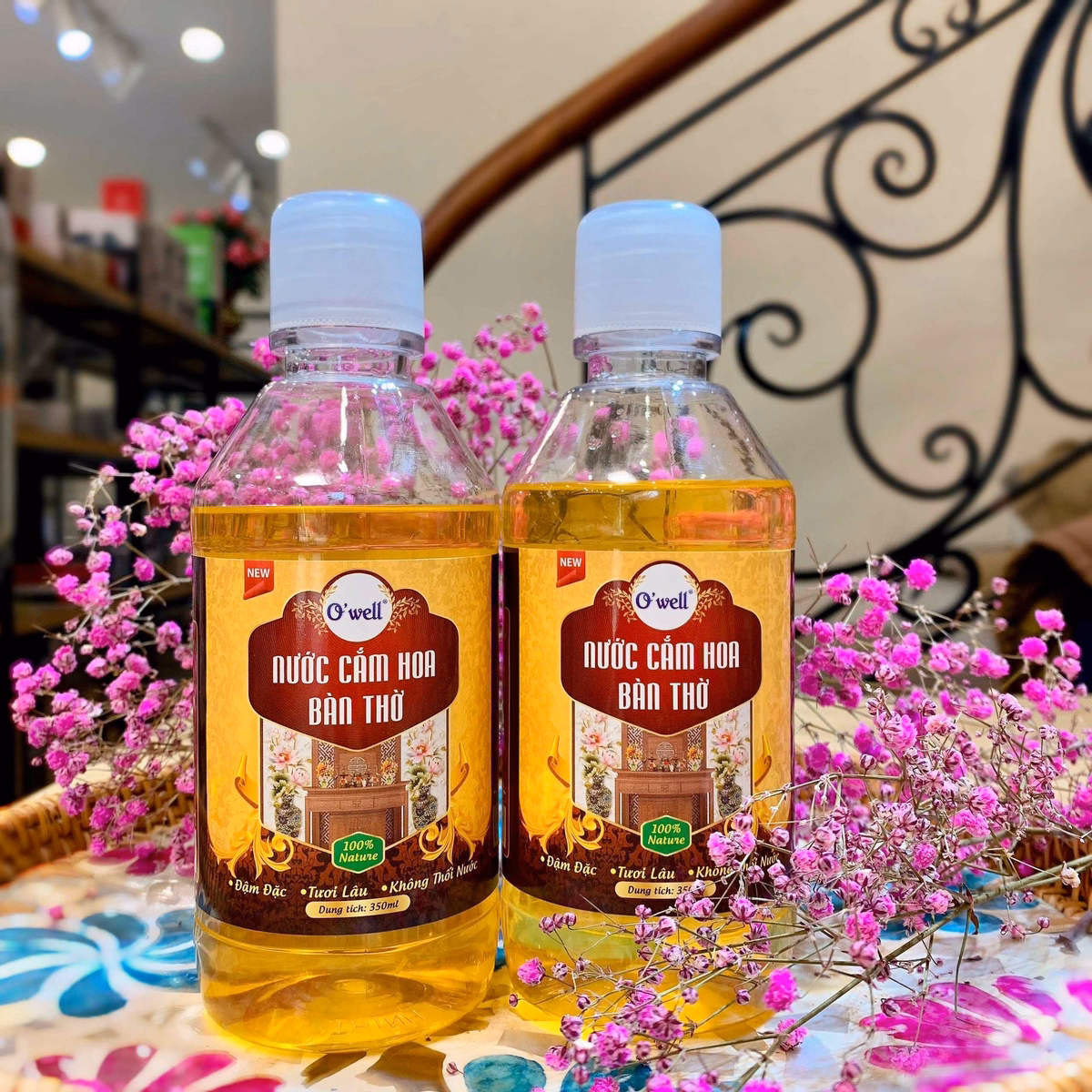 Nước Cắm Hoa Tươi Lâu Chai 350Ml - O'Well - Ảnh 2