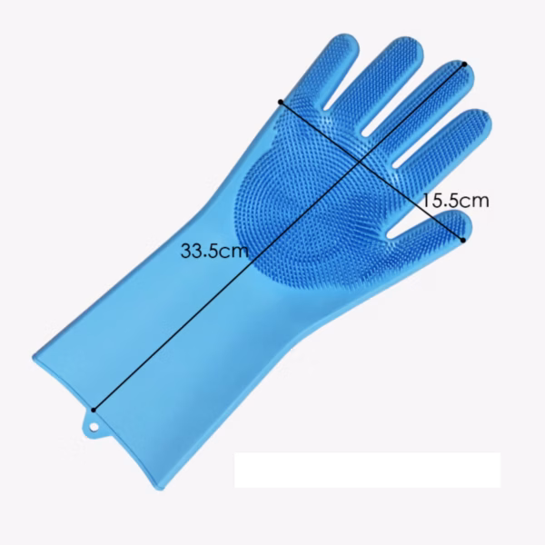 Găng Tay Rửa Bát Silicon Tiện Lợi Màu Ngẫu Nhiên - Su - Ảnh 8