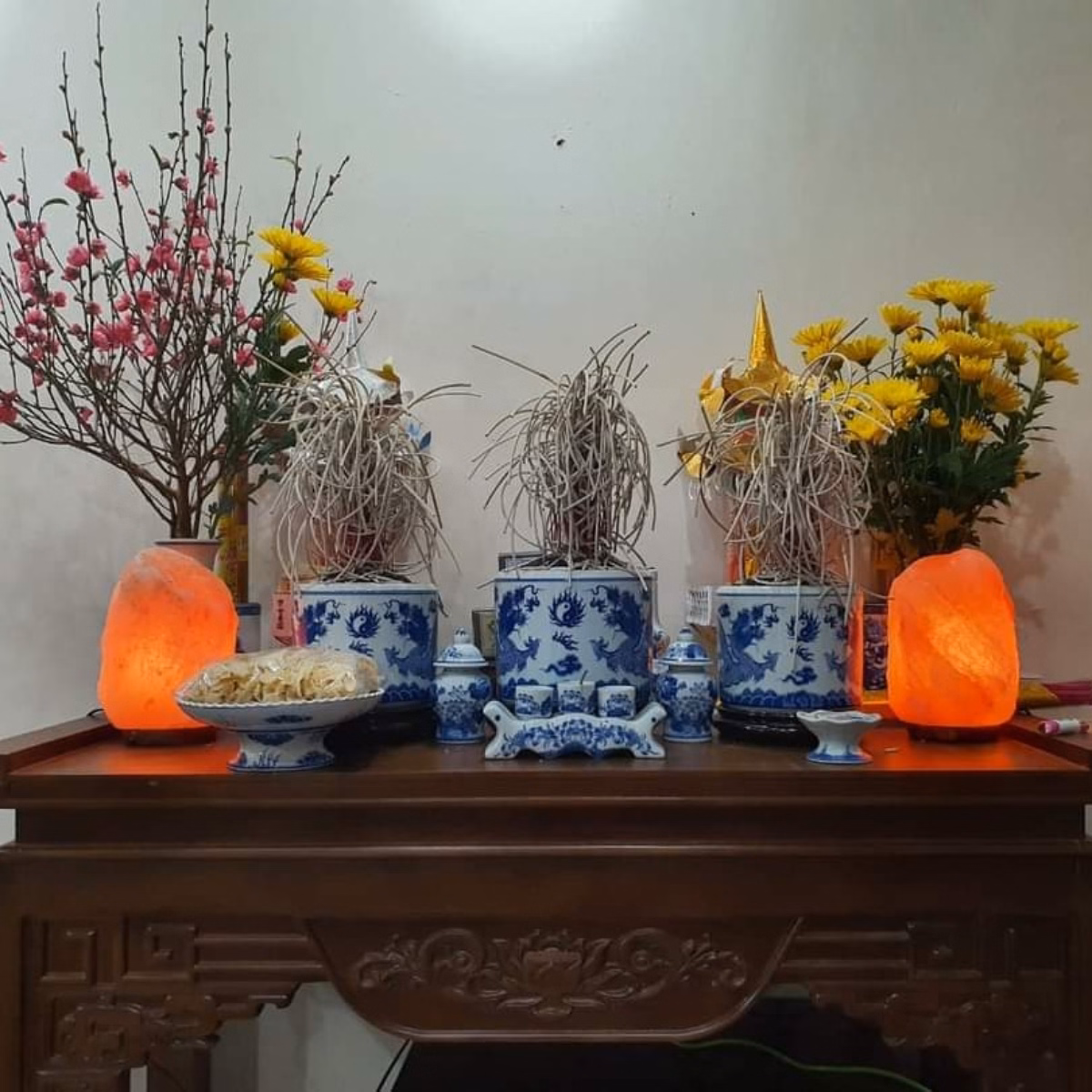 Đèn Đá Muối Tự Nhiên 5 Đến 6Kg - Hima`S Pharmaceutical