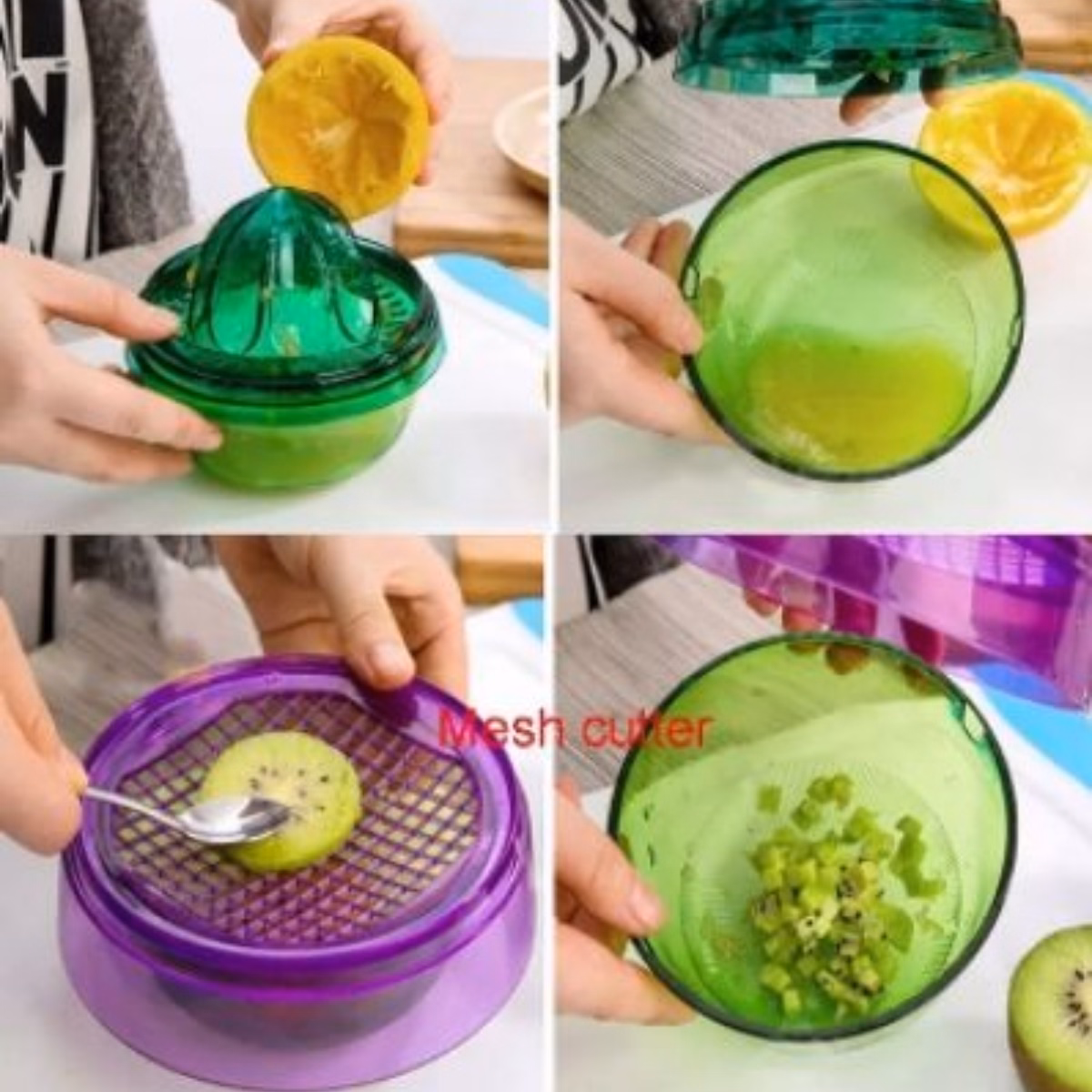 Bộ Dụng Cụ Cắt Gọt Trái Cây 10 Trong 1 - Su - Ảnh 6