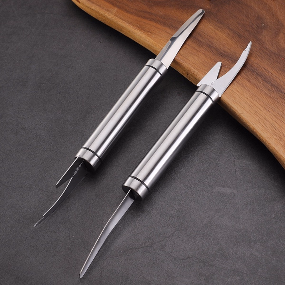 Dụng Cụ Lột Bóc Vỏ Tôm, Lấy Chỉ Tôm, Làm Lòng Gà, Đánh Vảy Cá Đa Năng - Su