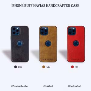 Ốp Lưng Da Iphone Buff - Havias
