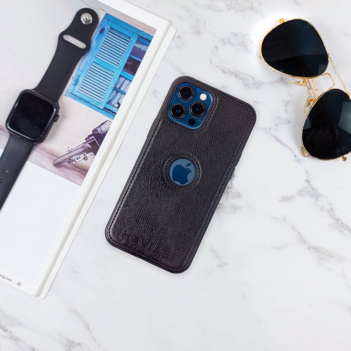 Ốp Lưng Da Iphone Buff - Havias - Ảnh 9