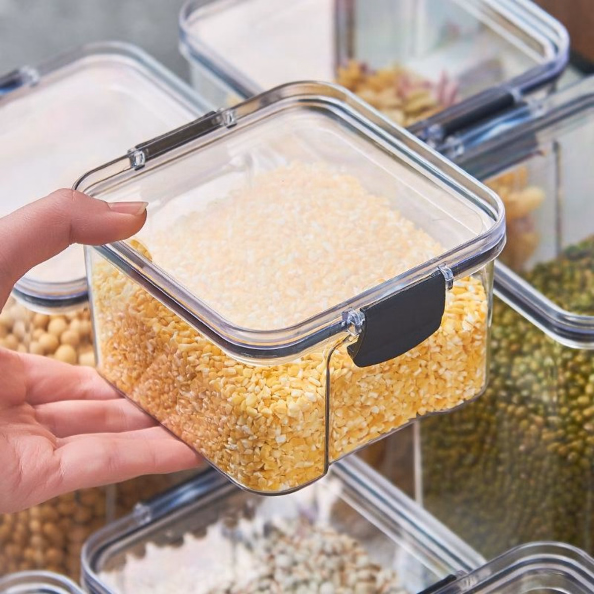 Hộp Nhựa Đựng Đồ Khô Trong Suốt 700Ml - Su - Ảnh 2