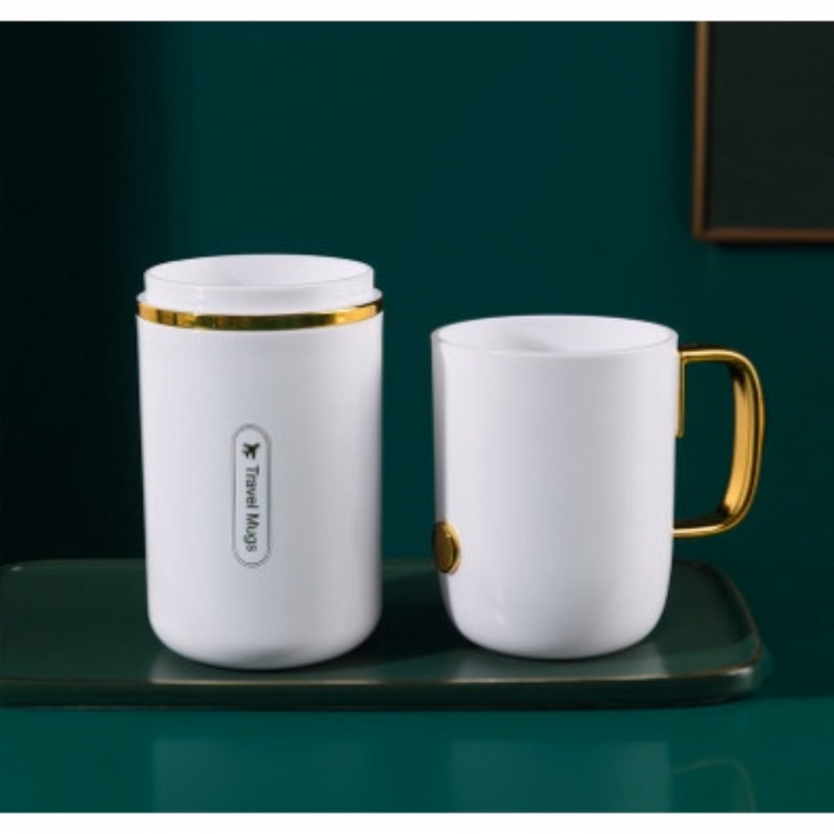 Hộp Đựng Bàn Chải Kiêm Cốc Xúc Miệng Cao Cấp - Su - Ảnh 2