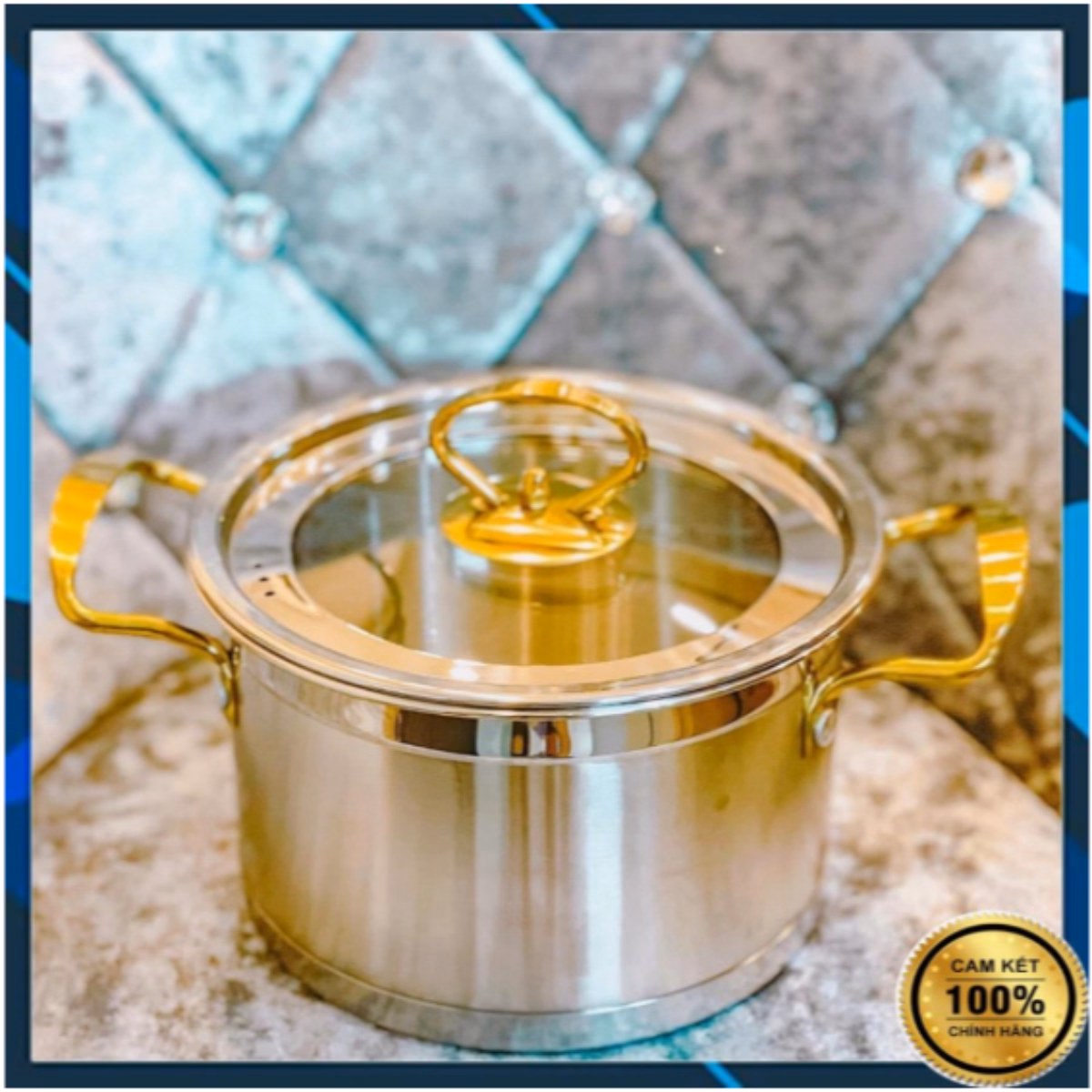 Bộ 3 Nồi Châu Âu Inox Cao Cấp 3 Đáy Misu, Camel Ctb35 - Bechip - Ảnh 13