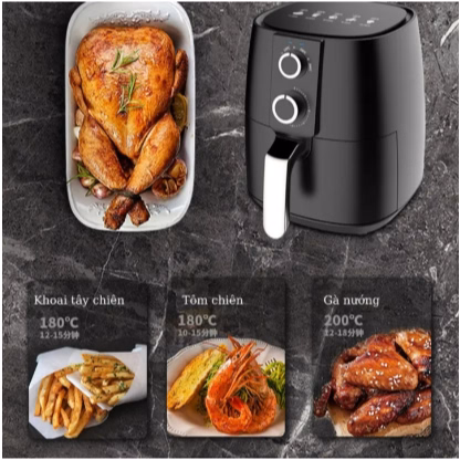 Nồi Chiên Không Dầu Camel 10L Ctb40 - Bechip - Ảnh 3