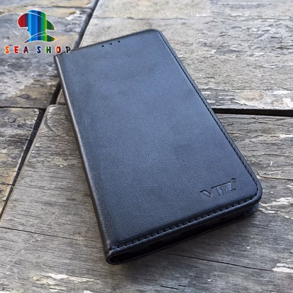 Bao Da Oppo A54 Dạng Ví, Có Ngăn Cài Thẻ Tiền, Thiết Kế Nắp Gập 2 Mặt - Sea Shop - Ảnh 4
