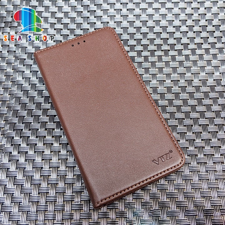 Bao Da Oppo A54 Dạng Ví, Có Ngăn Cài Thẻ Tiền, Thiết Kế Nắp Gập 2 Mặt - Sea Shop - Ảnh 2