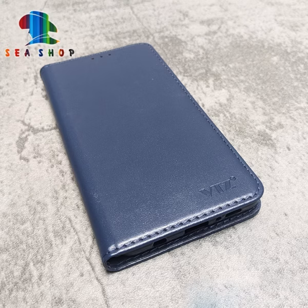 Bao Da Oppo A73 Dạng Ví, Có Ngăn Cài Thẻ Tiền, Thiết Kế Nắp Gập 2 Mặt - Sea Shop - Ảnh 4