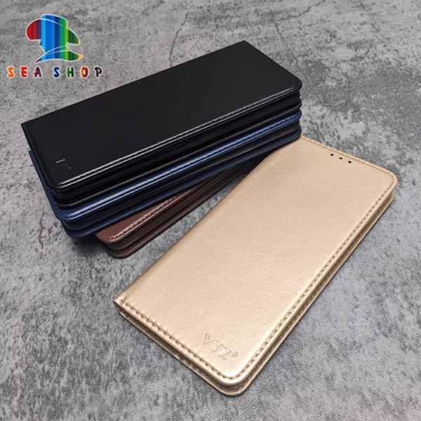 Bao Da Oppo A51 4G Và A51 5G Dạng Ví, Có Ngăn Cài Thẻ Tiền, Thiết Kế Nắp Gập 2 Mặt - Sea Shop - Ảnh 6