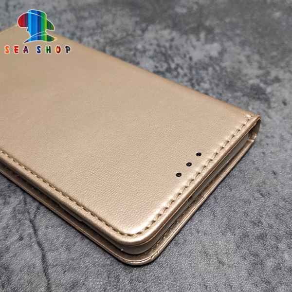 Bao Da Samsung A03, A03S Dạng Ví, Có Ngăn Cài Thẻ Tiền, Thiết Kế Nắp Gập 2 Mặt - Sea Shop - Ảnh 8
