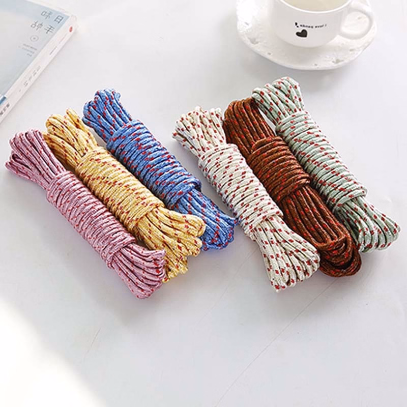 Cuộn Dây Phơi 10M Chống Trượt, Dây Dù Paracord Đa Năng Cực Bền Chắc, Chống Gió Hiệu Quả Phơi Đồ, Cắm Trại,.. Tiện Ích - Dmastore - Ảnh 3
